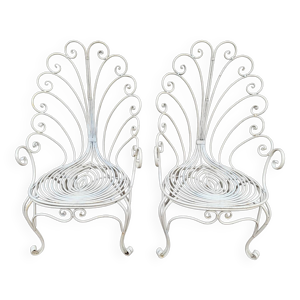 Set de 2 fauteuils Provençaux