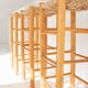 Wooden bar stools