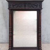Miroir Renaissance 19ème en chêne