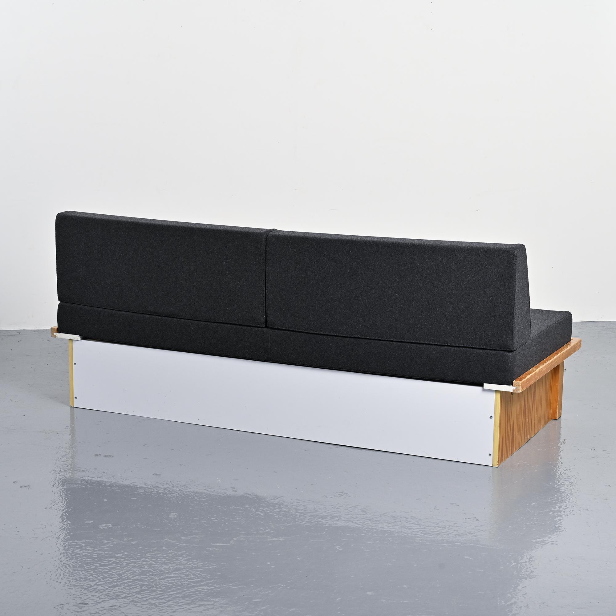 Charlotte Perriand, Les Arcs bench around 1973