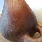 Lampe en terre cuite ancienne