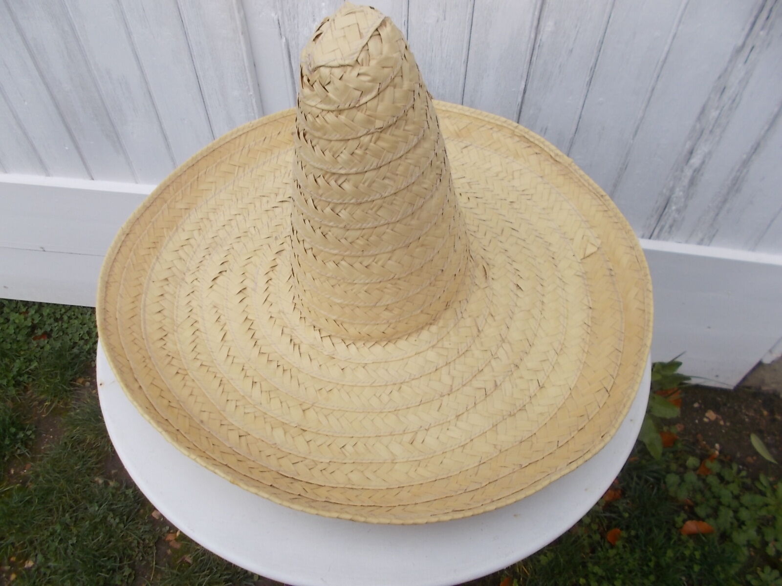 Asian hat sunk wicker