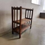 Shelf / vintage wooden shelf / showcase