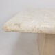 Italian Travertine Coffee Table, 1980s