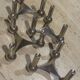 Sculpture modulaire : Lot de 9 bougeoirs Nagel & BMF - 1960