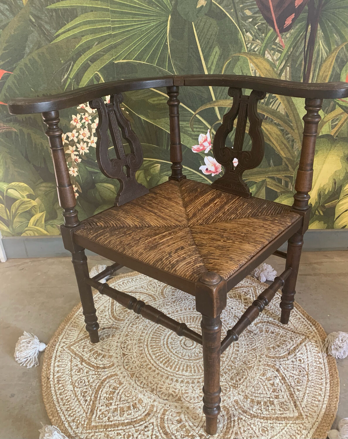 Fauteuil d’angle Lyre