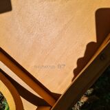 Series of 4 vintage chairs bistro Baumann 87