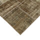Handmade Anatolian Vintage 195 cm x 300 cm Brown Patchwork Carpet