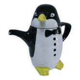 théière pingouin faïence estampillée années 70
