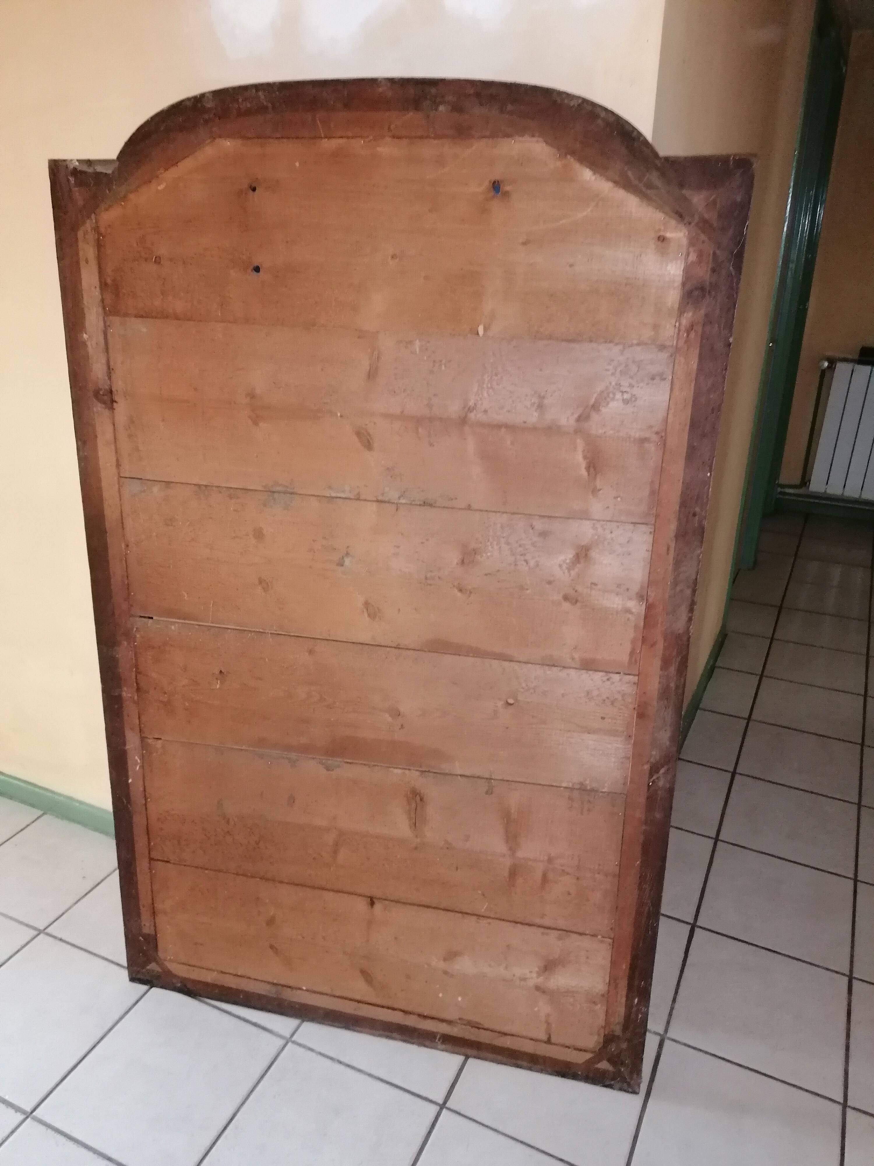Large old mirror