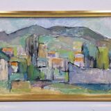 Swedish Oil on Canvas – “Spanish Landscape” by SÖREN OLSSON