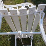 Wrought iron bench