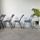 Series of 4 Arras chairs 1900
