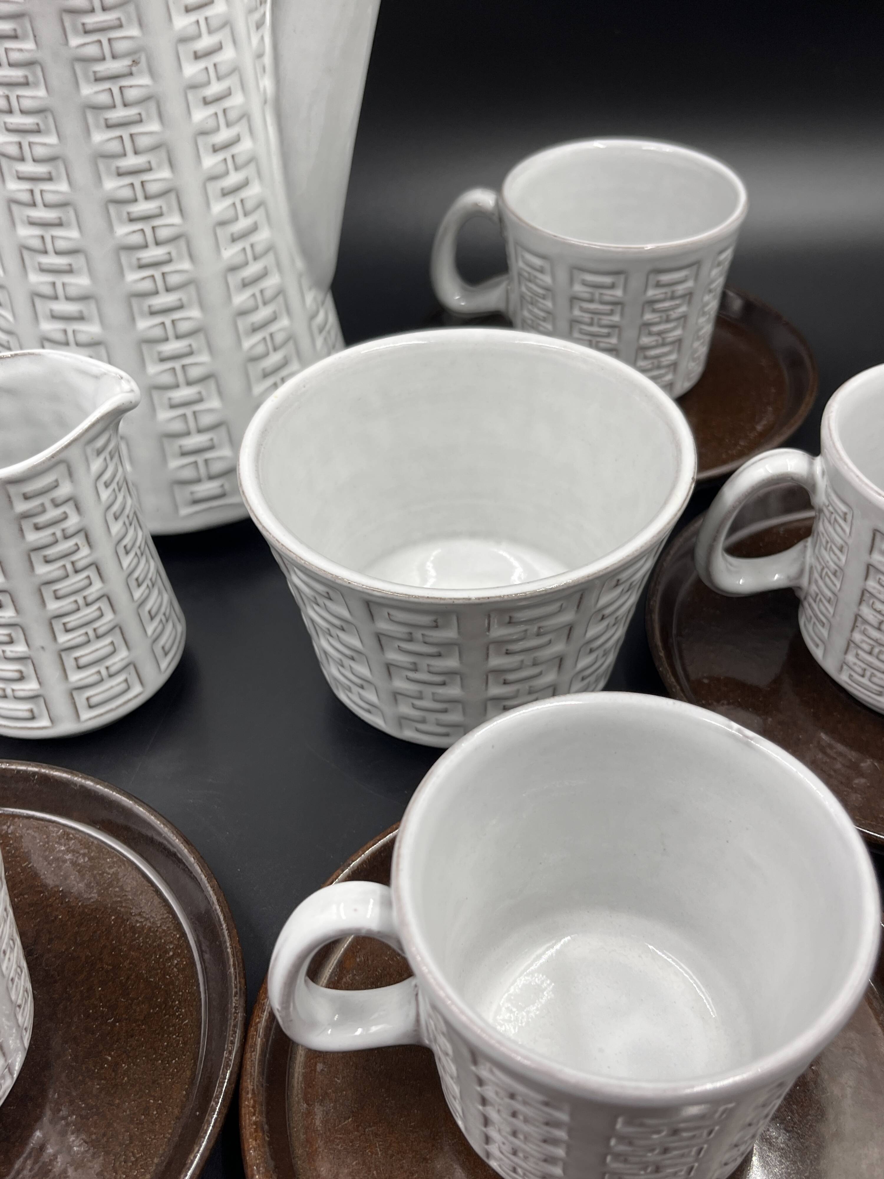 Ceramano coffee service, model: Epsilon by Karl Leuther