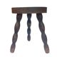 Small Spanish stool in solid oak – circa 1960