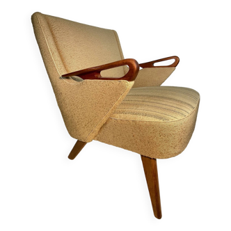 Vintage easy chair Chresten Findahl Brodersen 1950's. Design number CFB52. Findahl Møbelfabrik.