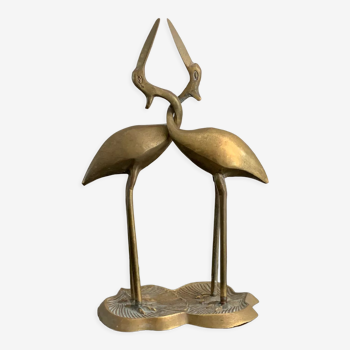 Brass herons