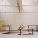 Table artisanale en pin