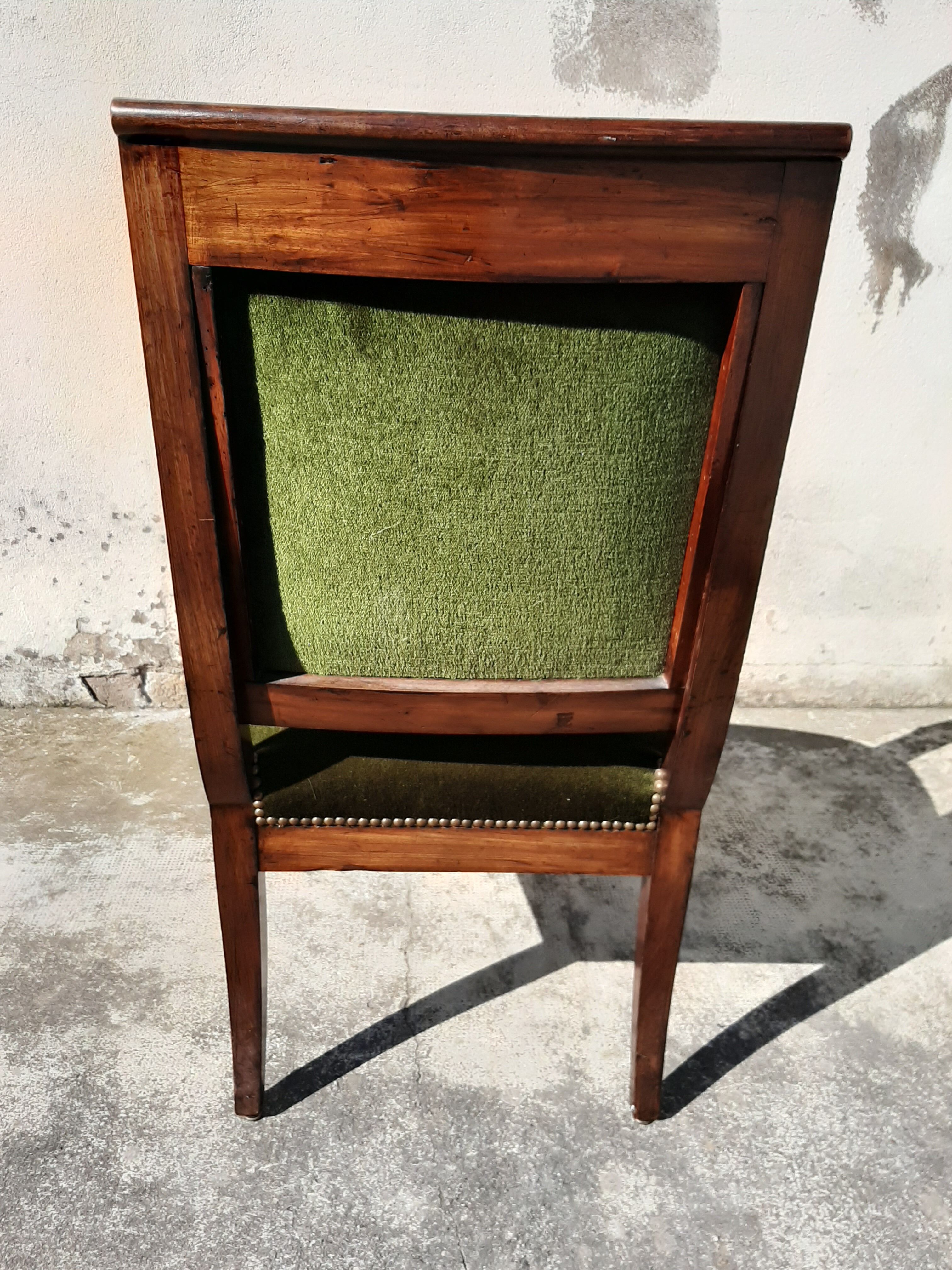 Empire chair with 19th lacrosse