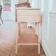 Worker/ Renovated vintage Scandinavian bedside table, 1950s-60s
