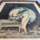 Framed Print "Le Parasol Bleu" by William Ablett – Original Art Deco Print