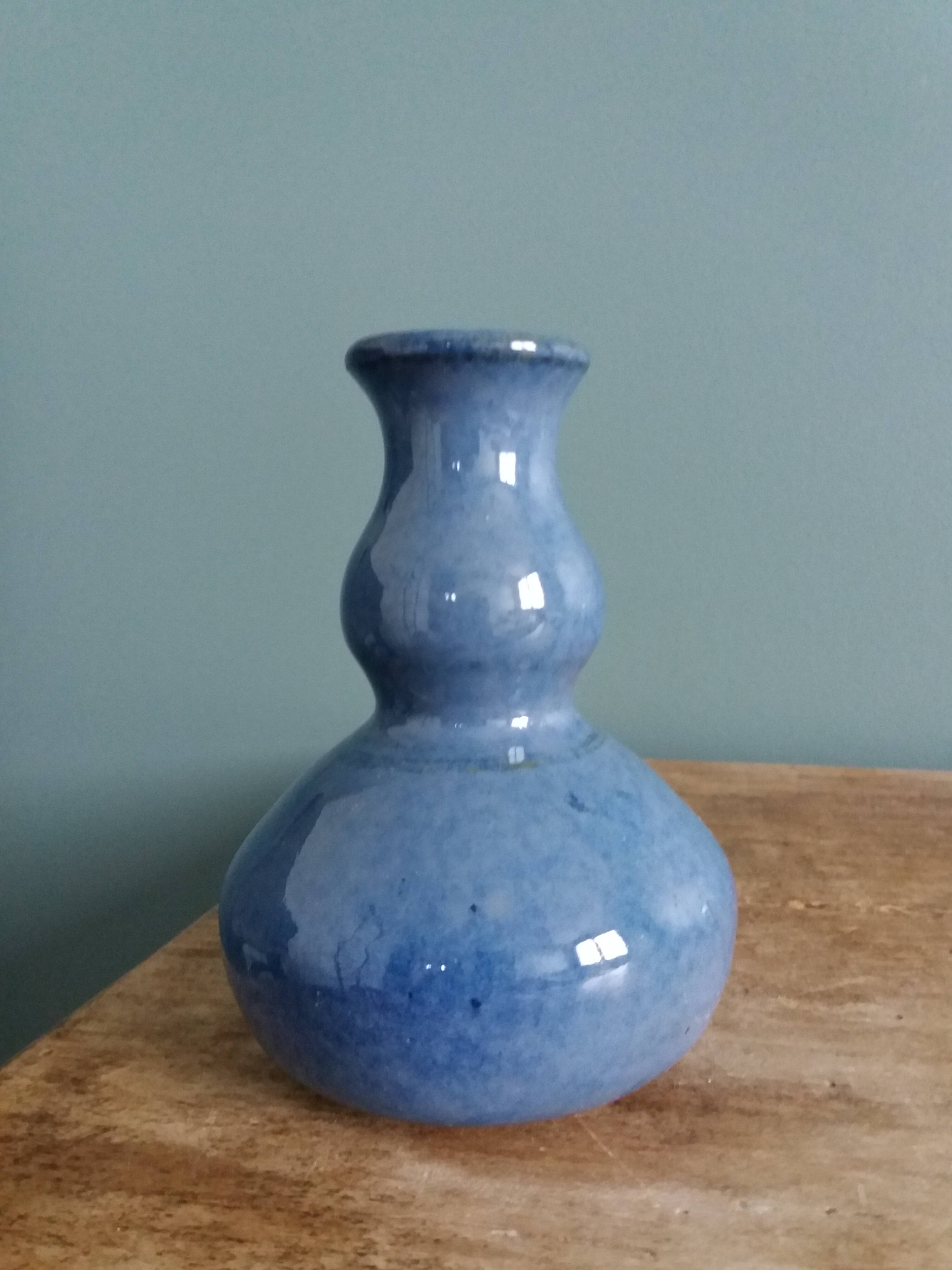 Signed vase, handmade ceramic