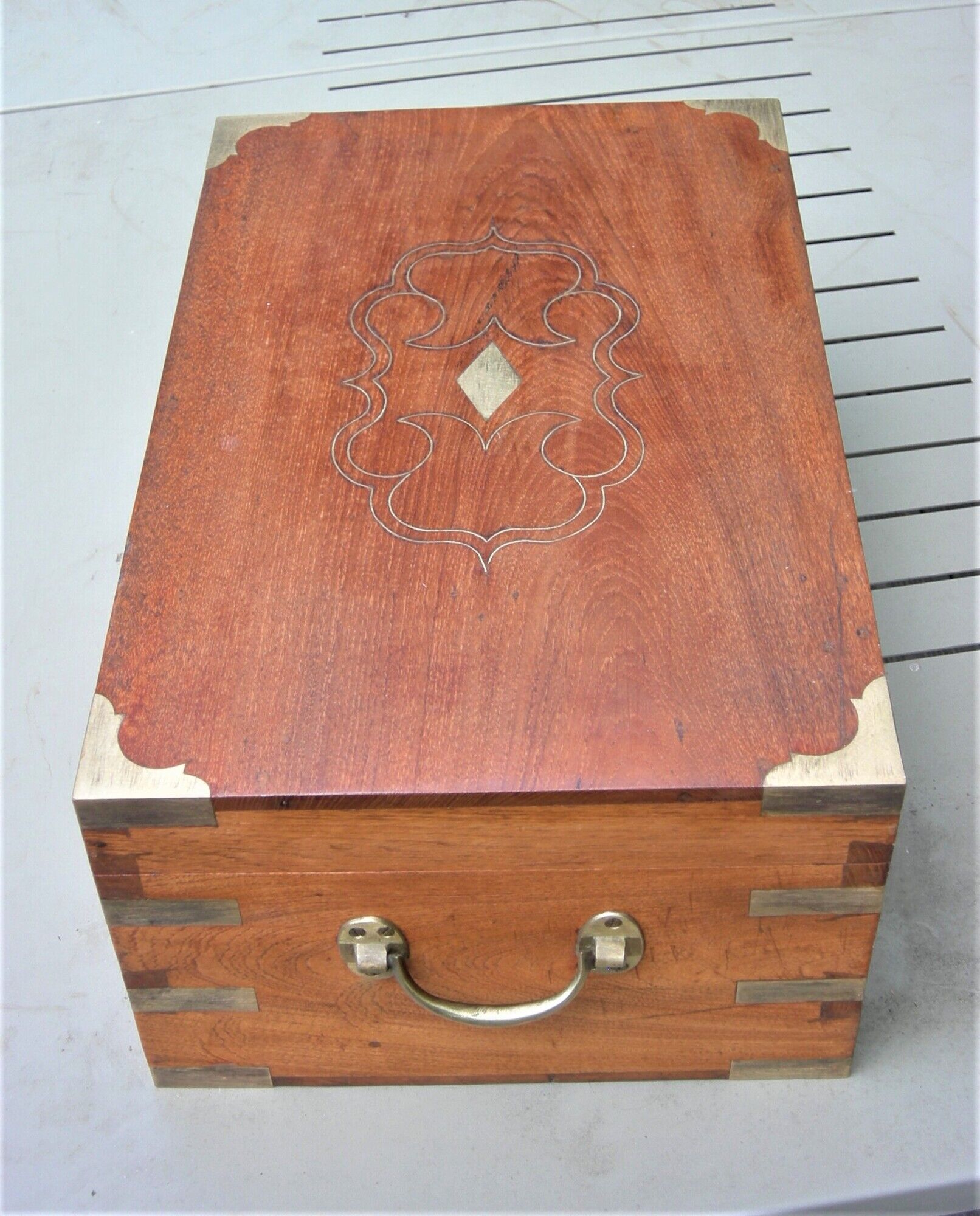 Jewelry box wooden mail box with secrecy