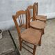 Lot de chaises bistrot