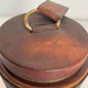 Vintage cigarette holder 1960 Longchamp horse leather - 11 x 10 cm