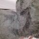Paire de chaise moumoute vintage