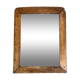 19th mirror with mercury glass 26x33cm