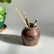 VASE Artisanal Signed Stoneware VINTAGE