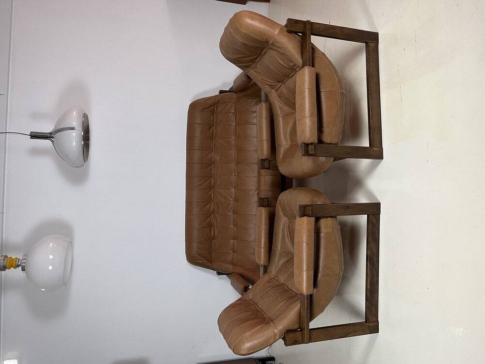 Sofa and armchairs by Percival Lafer, 1960s, set of 3