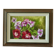 Framed oil on canvas "Flowers", Sweden mid 20th century