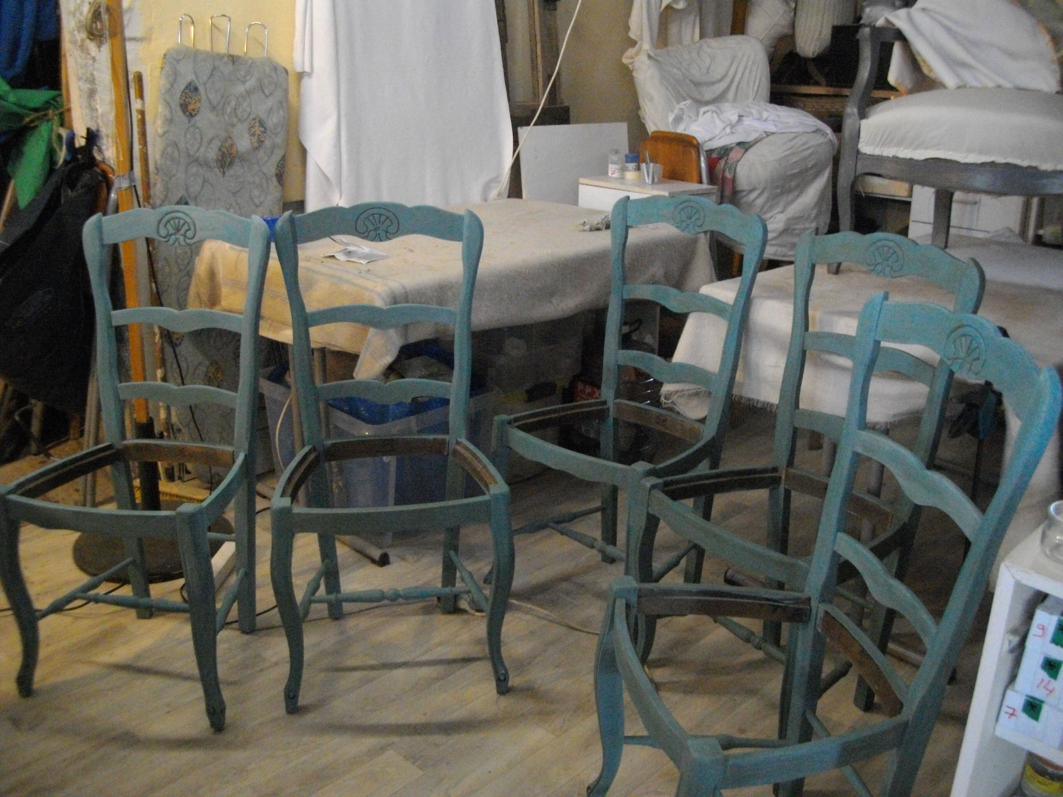 Marble chairs