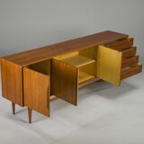 Mid-Century Type 214 Sideboard in Teak by Heinrich Riestenpatt for RT Möbel