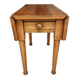 Vintage table folding table dining table side table 90x90cm