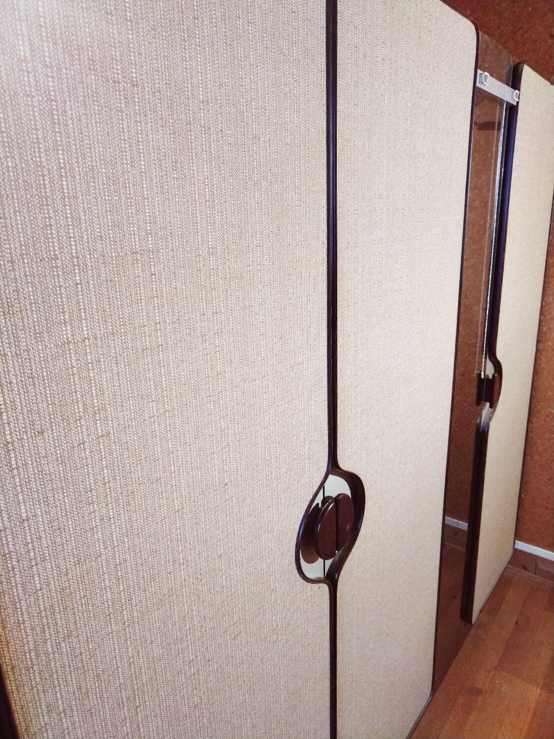 Armoire space age palissandre