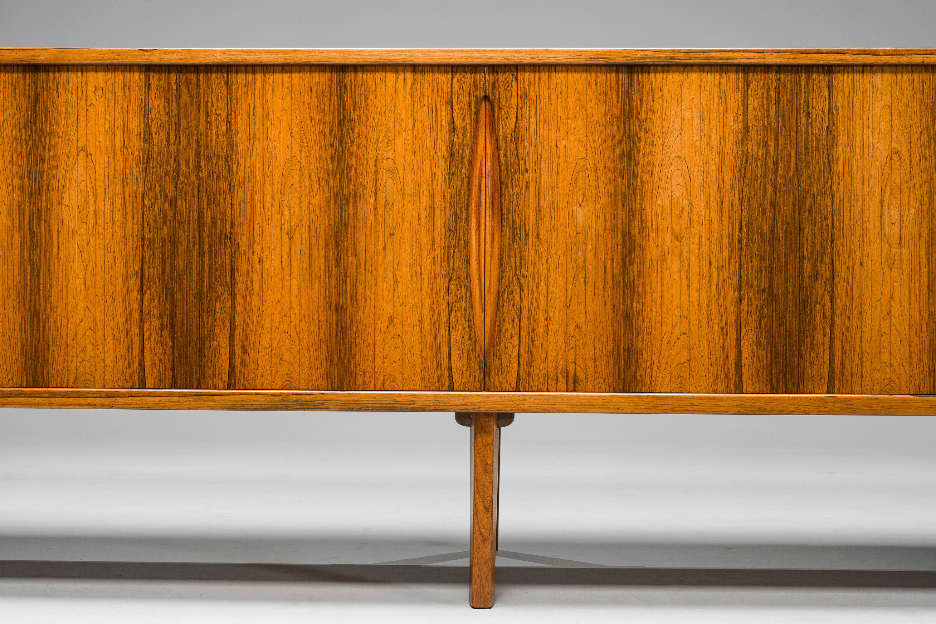 Large Rosewood Sideboard by Henning Kjaernulf for Bruno Hansen, 1950s