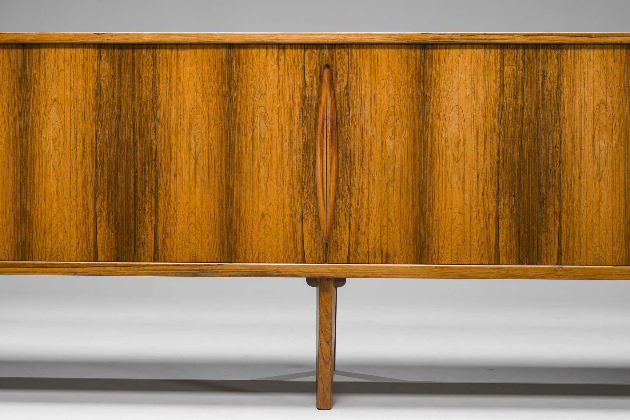 Large Rosewood Sideboard by Henning Kjaernulf for Bruno Hansen, 1950s