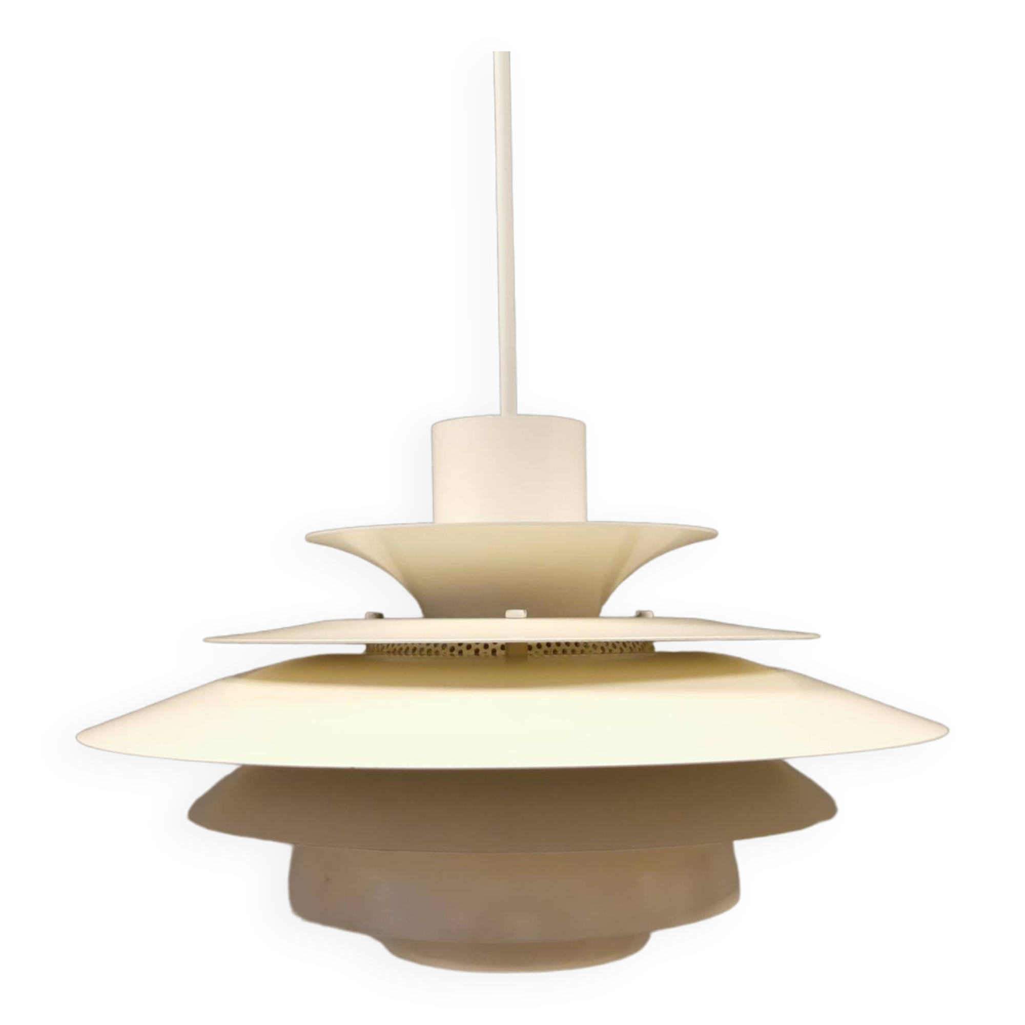 Danish designed hanging lamp, produced by JEKA (closed in the 1990s) model Verona.