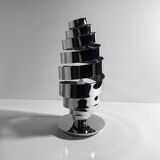 Vintage space age chrome table lamp Sputnik Mid Century 60s 70s