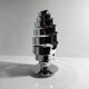 Vintage space age chrome table lamp Sputnik Mid Century 60s 70s