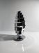 Vintage space age chrome table lamp Sputnik Mid Century 60s 70s