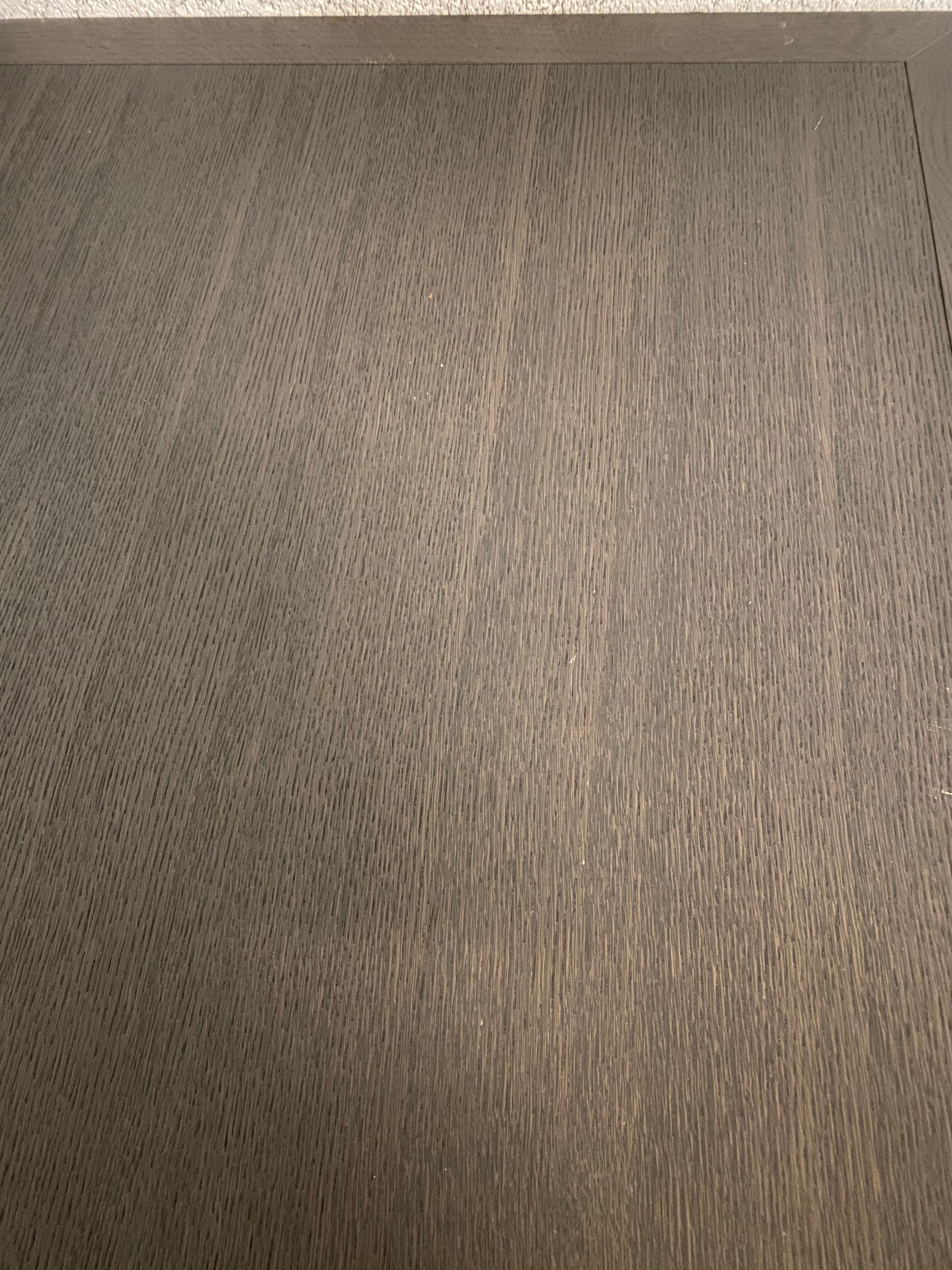 Square dining table Roset wenge line 130/130cm