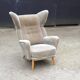 Exceptional Chair has ears Wingback chair years 50