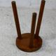 Tabouret tripode bois france, circa 1950