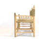 Banquette marocain en bois et corde