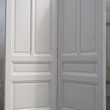Old woodwork molded door