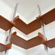 Corner bookcase 1970